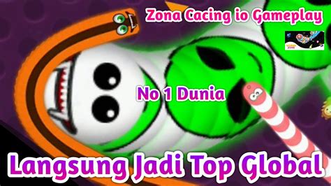 Zona Cacing Io Gameplay Jebak Cacing No 1 Dunia Langsung Jadi Top