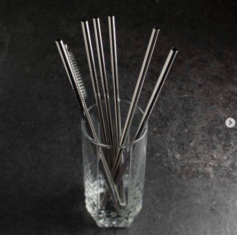 Stainless Steel Straw Set