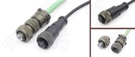 Mil C 5015 Military Assembly Connector Plug 3pin Sensor Connector