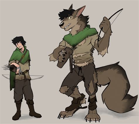 Desphanie Fallout On Twitter RT Lupinetree Smug Werewolf Archer Isn