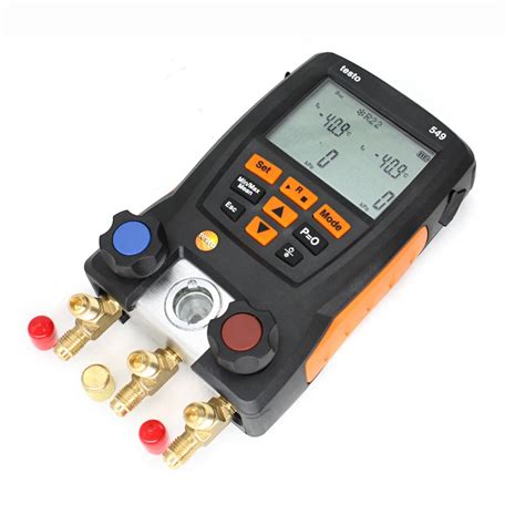 Testo 549 Digital Manifold Gauge Set Kit HVAC System Tester Medidor