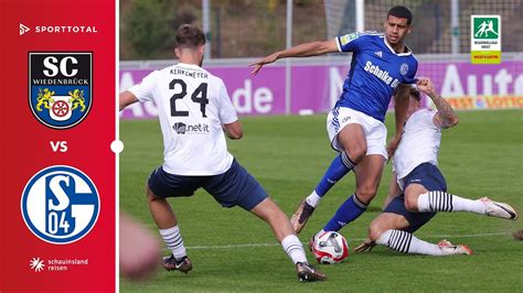 Fulminante Schalker Anfangsphase SC Wiedenbrück FC Schalke 04 U23