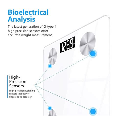 Sinocare Body Fat Scale Bluetooth Wireless Smart Digital Scale With