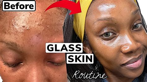 How To Get Clear Glass Skin At Home Dewy Skincare Routine Step By