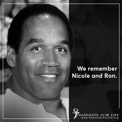 We Remember Nicole Simpson and Ron Goldman - Feminists for Life
