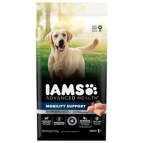 Save on IAMS Advanced Health Mobility Support Chicken & Whole Grain Dry ...