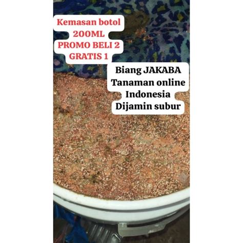 Jual Biang Jakaba Air Jakaba Poc Beli Gratis Ml Shopee Indonesia