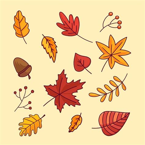 Autumn Leaves Falling Drawing