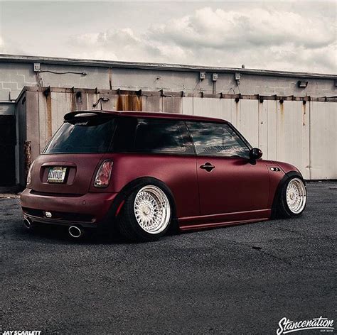 Slammed Mini Cooper