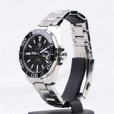 Tag Heuer Aquaracer Calibre Automatic Black Steel Mm Millenary