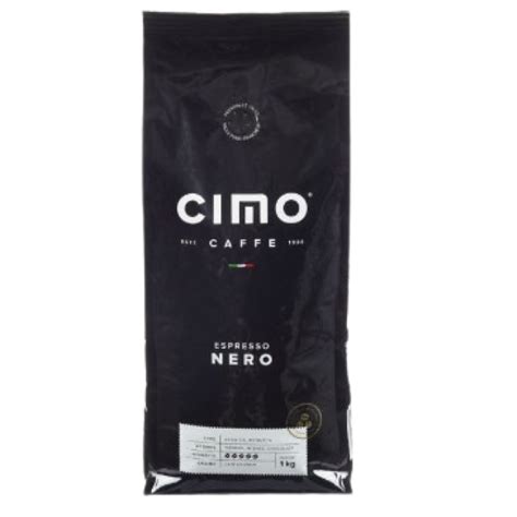 Caf En Grain Espresso Noir Cimo Aubut