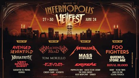 Hellfest 2024 Lineup Poster Rivy Vinita