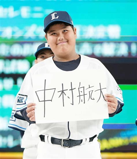 西武jrの「おかわり君」次男・中村航大、初戦は不発 163cm81kg 好きな食べ物は「サツマイモ」 12球団ジュニアトーナメント なん