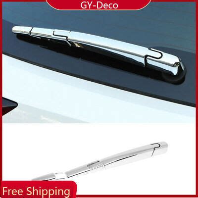 4x Chrome Tail Rear Window Wipers Decor Cover Trim For Toyota