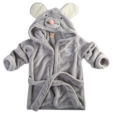 Pudcoco Cartoon Baby Robes Cute Infant Boy Girl Baby Bathrobe Hooded Bath Towel Toddler Baby ...