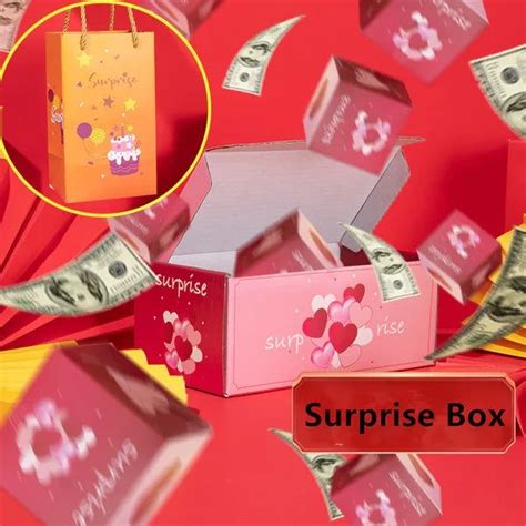 WonderBox Delights The Surprise Gift Box Surprise Box Gift Pink