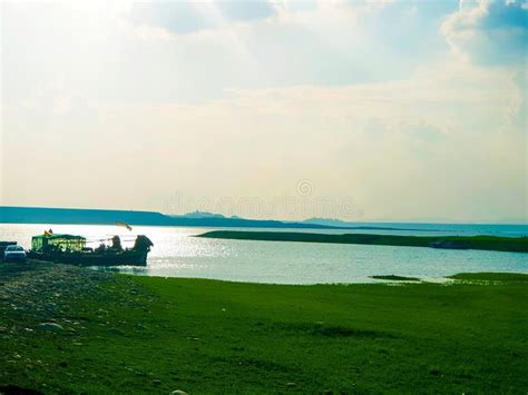 Mangla Dam Stock Photo Image Of Mangla Blue Waters 77236664