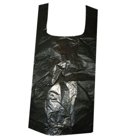 U Cut Black Polythene Bag For Grocery Holding Capacity Kg At Rs