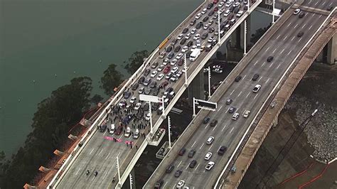 Chained protesters shut down traffic on San Francisco's Bay Bridge - ABC13 Houston