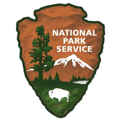 Sell National Park Service Car Window Bumper Sticker 5 X 3 In