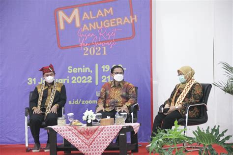 Apresiasi Penelitian Dosen Dan Mahasiswa Itera Gelar Anugerah Insan