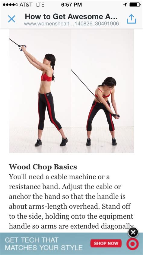 Ab Workout With A Cable Machine Abs Workout Cable Workout Ab