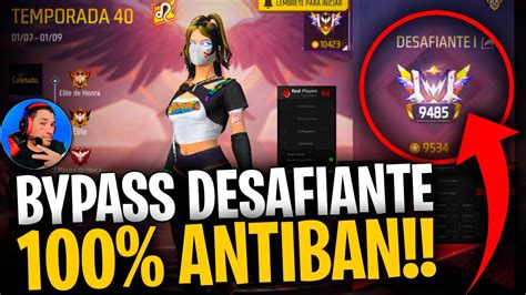 BYPASS FREE FIRE DESAFIANTE 100 SEGURO FREE FIRE EMULADOR YouTube