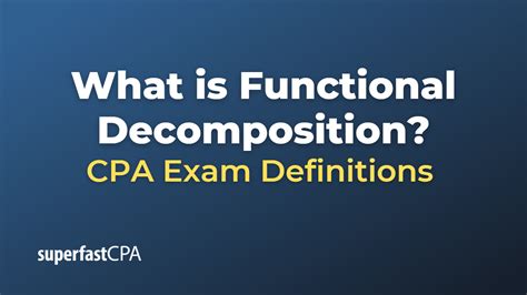 What is Functional Decomposition?