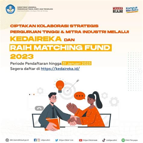 Pendaftaran Program Matching Fund 2023