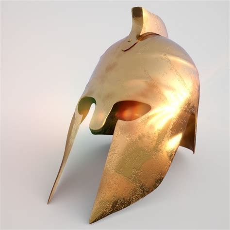 Hoplite helmet 3D model | CGTrader