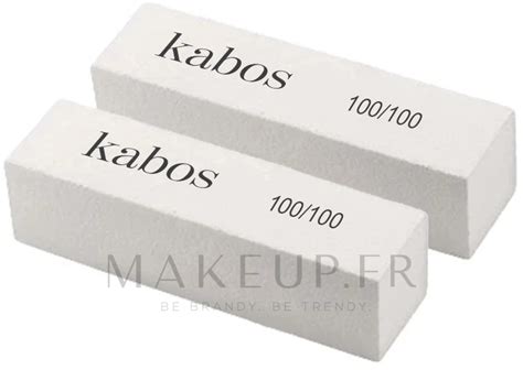 Kabos Bloc Polissoir 100 100 Blanc Makeup Fr