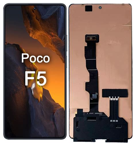 Tela Amoled Display Touch Frontal Xiaomi Poco F5 5G Sem Aro