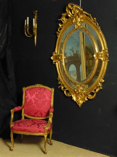 Miroirs Anciens Louis XV Antiquites En France