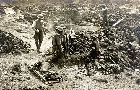 Wwi Soldiers Remains To Be Dug From Trenches In Belgium Daily Mail Online