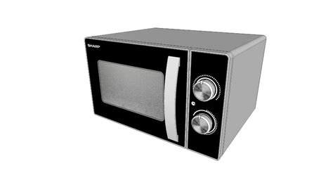 Microwave Oven Kitchen Appliances 3d Warehouse