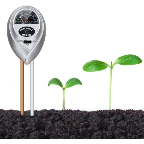 Testeur De Sol En Soil Tester M Tre D Humidit Lumi Re Et Ph