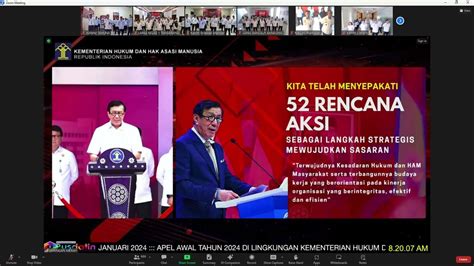 RRI Co Id 52 Rencana Aksi Kemenkumham RI Di Tahun 2024