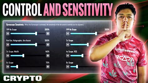 CRYPTO SENSITIVITY AND CONTROL CODE REVEAL Crypto Sensitivity PUBG