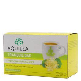 Aquilea Tranquilidad Infusiones Bienestar Bolsitas Sabor Lim N