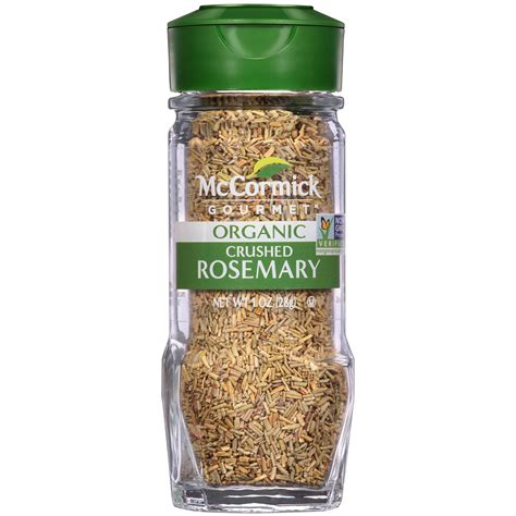 McCormick Gourmet Organic Crushed Rosemary 1 Oz Walmart