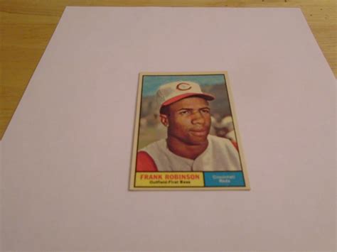 Frank Robinson 1961 Topps Baseball Card