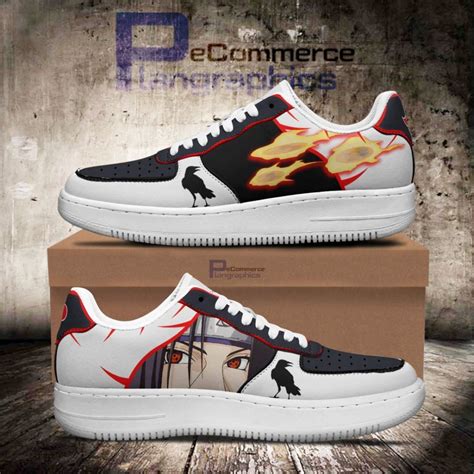 Itachi Anime Naruto Katon Goukakyuu No Jutsu Af Sneakers Plangraphics