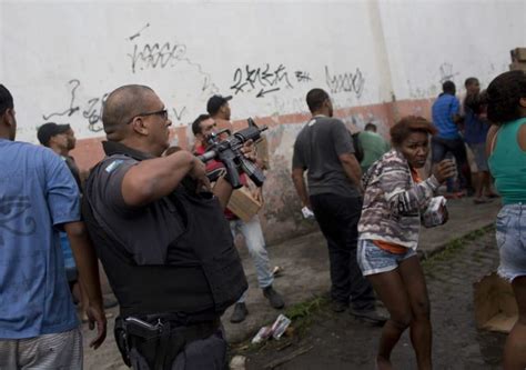 Rio de Janeiro on Edge as Police Wage Big Anti-Crime Sweep, Arresting ...