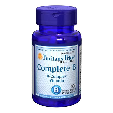 Puritan S Pride Vitamin B Kompleks Prvalekarna