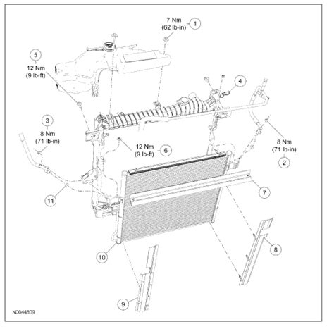 I Need Complete Detailed Front Body Diagram For Ford Explorer Sport Trace 2008 Model Can Show