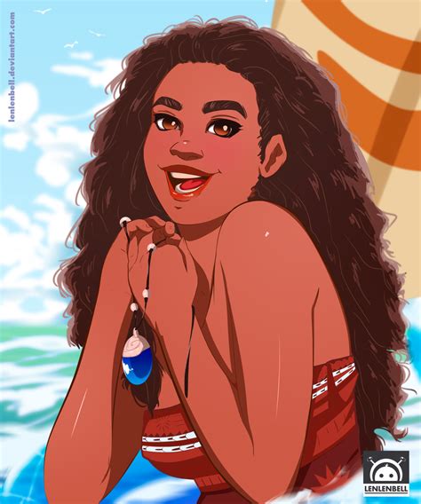 Moana-Fan Art by LenLenbell on DeviantArt