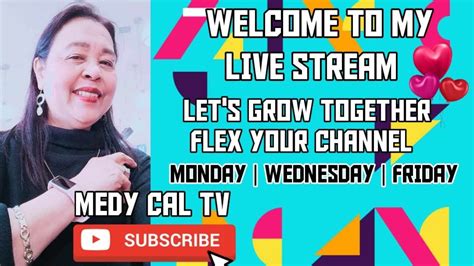 WEDNESDAY LIVE LET S SUPPORT EACH OTHER YOUR CHANNEL MEET NEW