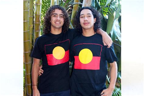 Aboriginal Flag Adult T Shirt Locally Printed In Byron Bay Planet