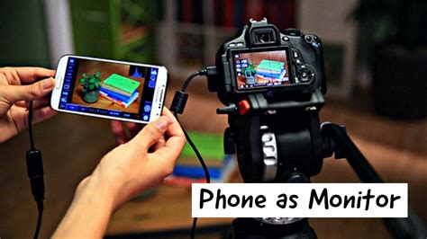 How To Use Phone As A Monitor For Your Dslr Camera For Cameras