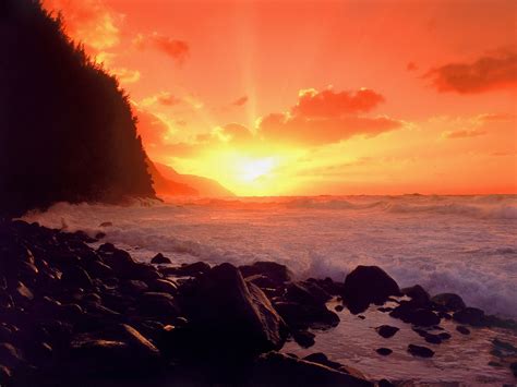 🔥 [40+] Hawaiian Sunset Wallpapers | WallpaperSafari